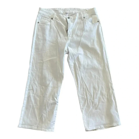 Kut from the Kloth White Lucy High Waist Wide Leg Jeans 18W - Picture 2 of 6